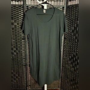 Black T-shirt Dress